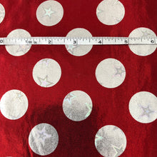 Load image into Gallery viewer, Printed Stretch Fabric- Dots
