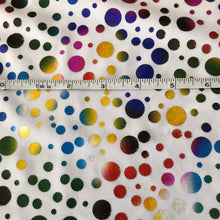 Load image into Gallery viewer, Printed Stretch Fabric- Dots
