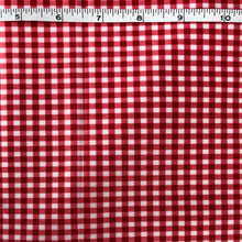 Load image into Gallery viewer, Printed Stretch Fabric- Gingham
