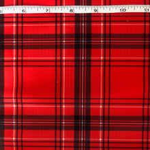 Load image into Gallery viewer, Printed Stretch Fabric- Plaids
